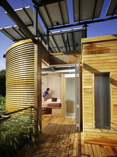 Net Zero x Twenty = Solar Decathlon - Photo 4 of 5 - Another view of Cornell University’s Silo House.