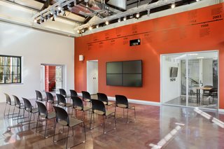 Inside, the team from Gensler redesigned the building's existing layout to allow for flexible spaces that can be reconfigured for varied uses, like seminars, workshops, exhibits, public forums, and cultural and social events.<br><br>Photo by <br><br>Bilyana Dimitrova, Courtesy of the Beacon Institute for Rivers and Estuaries