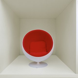 A miniature Ball Chair.
