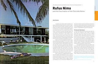 Miami Modern Metropolis - Photo 10 of 13 - Rufus Nims was a residential architect in Miami who experimented with concrete forms.