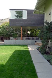 Bedroom Addition in Seattle - Photo 7 of 16 - A view of the addition from the front door.