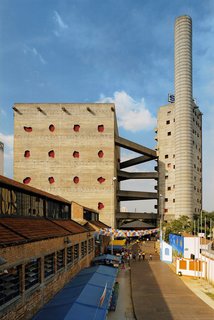 The Fábrica da Pompéia, a São Paulo cultural center Bo Bardi designed in 1986.