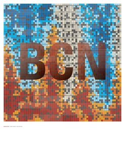 Dig the pixelated madness of Jean Nouvel's Torre Agbar tower in Barcelona.