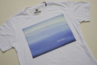 SFMOMA x Gap: Artists' T-Shirts - Photo 3 of 9 - This one shows one of Ed Ruscha's playful, word-based works.