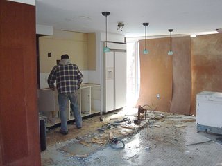 During renovations new heating-cooling and plumbing systems were embedded within.