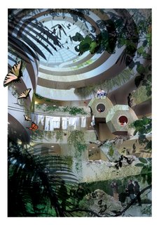 The Guggenheim Fills the Void - Photo 5 of 21 - Untitled (2009) by N55. On display at the Guggenheim Museum February 12 through April 28, 2010, as part of the exhibit Contemplating the Void: Interventions in the Guggenheim Museum.