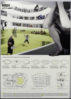 The Guggenheim Fills the Void - Photo 6 of 21 - Let's Jump! (2009) by MVRDV. On display at the Guggenheim Museum February 12 through April 28, 2010, as part of the exhibit Contemplating the Void: Interventions in the Guggenheim Museum.