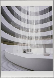 The Guggenheim Fills the Void - Photo 10 of 21 - Untitled (2009) by Alyson Shotz. On display at the Guggenheim Museum February 12 through April 28, 2010, as part of the exhibit Contemplating the Void: Interventions in the Guggenheim Museum.