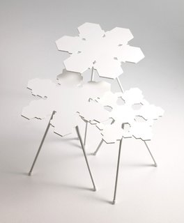 From Stockholm: Snowflakes Tables - Photo 1 of 3 -