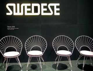 Stockholm Furniture Fair 2010 - Photo 15 of 22 - The chairs are in production and can be found at the stores listed on the Swedese website in the Western and Midwestern US.