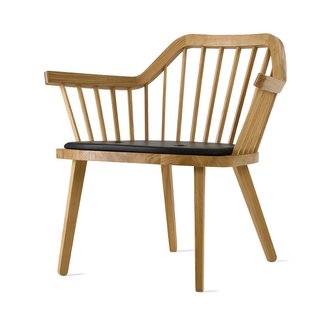 Stockholm Furniture Fair 2010 - Photo 17 of 22 - The Stick Chair, designed by Jonas Lindvall, is made of oak. Resellers and international agents can be found on the Skandiform website.