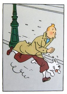 The Adventures of Tintin created by Hergé. "These were some of our favorite books when we were kids, and we still enjoy reading about Tintin's adventures." Available at Brook Farm General Store.
