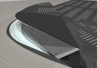 Events this Weekend: 3.18-21 - Photo 3 of 3 - A 2007 rendering of a sustainable office building designed by CJ Lim of 8 Architects, who will be featured in the London 8 exhibition opening this weekend in Los Angeles.