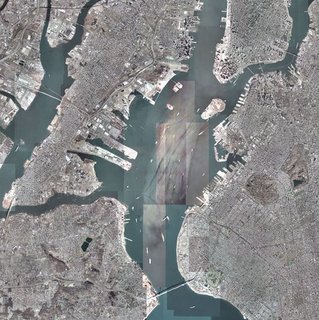Events this Weekend: 3.25-3.28 - Photo 2 of 2 - Aerial view of Palisade Bay. Courtesy Palisade Bay Team: Guy Nordenson and Associates, Catherine Seavitt Studio, Architecture Research Office.