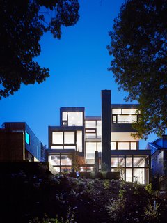 The aptly-named Ravine House sits at the edge of a ravine, a nod to the wildness at the gates, a notion reinforced in the scenes where Chloe waits outside the house.