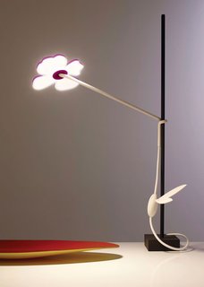 ICFF 2010: Ikebana Arranging - Photo 1 of 7 - The proprietary LED panel casts a more even and warm glow than other LEDs.