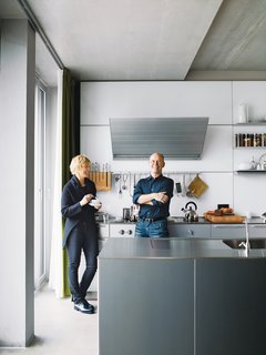 Spiekermann and Dulkinys agree that their house—the first they’ve built from the ground up—is definitely different.