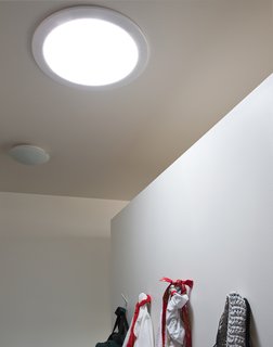 The First LEED for Homes–Rated House in Utah - Photo 9 of 10 - To draw light into windowless interior rooms, Mooney and Sparano installed Solatube Daylighting Systems.