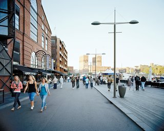 Oslo, Norway - Photo 6 of 9 - Aker Brygge, a former shipyard that’s now a mélange of apartments, offices, shops, and restaurants.