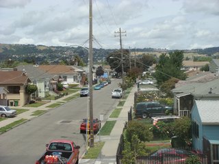 Directly north of the project site is low-density, single-family housing. David Baker says a goal of Tassafaronga is that in 10 years people won't know where the development ends and the neighborhood begins.