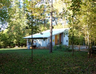 The exterior corrugated galvalume siding responds to the surrounding rural farm areas and more importantly, diminishes maintenance to afford the homeowners additional quality time for preferred activities.