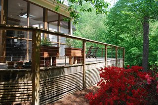 The architects and homeowners were able to preserve and accentuate the house's modern design features while transforming how it performs as a home.