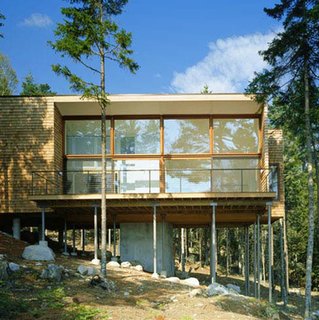 Maine Modern - Photo 8 of 14 - Carol A. Wilson Architect, WRITER’S STUDIO
