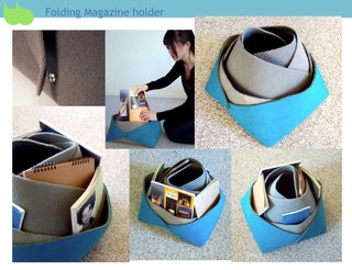 The Youngest Guns Contest - Photo 8 of 52 - Folding Magazine Cube, by School of Art Institute of Chicago designed object student Zhe Zhang.