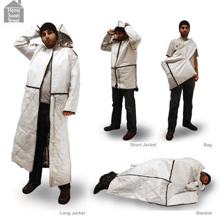 The Youngest Guns Contest - Photo 19 of 52 - Surviving Jacket, by MFA Interior Architecture student Chin-Yun Lai, who attends the School of Art Institute of Chicago.