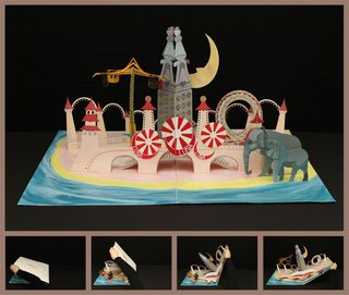 The Youngest Guns Contest - Photo 47 of 52 - Maggie Lee, an industrial design student at Pratt, designed a pop-up book of Luna Park in Coney Island, circa 1907