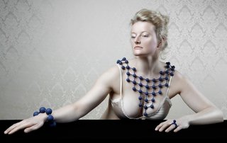 Seeing Orange in SF - Photo 1 of 2 - Jewelry by Dutch designer Alissa Melka-Tiechroew.