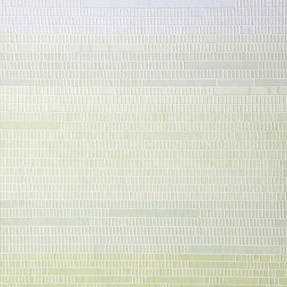 Color Study, 2009. Hand-cut ledger paper and matte board.