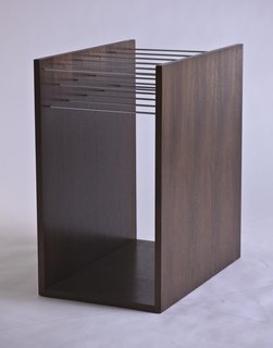 Folio magazine rack.