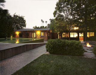 The resulting effect is a backyard with a pool at the center that is as nice to look at as to be in.