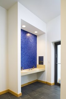 The Kollel's entryway.