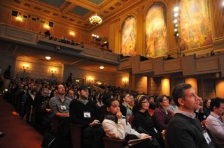 Compostmodern in Review - Photo 2 of 5 - A packed house gathered at Herbst Theater on January 22 to hear speakers deliver talks on design and sustainability at the 2011 Compostmodern conference.