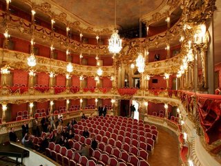 The Cuvilliés-Theater in Munich is a gilt fantasy.
