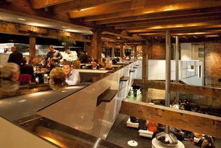 The interior of 25 Lusk, designed by Cass Calder Smith.