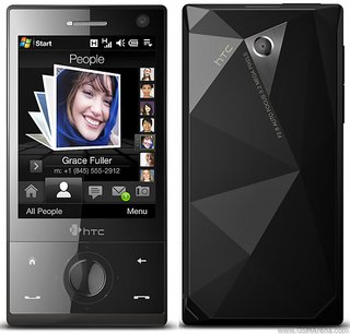 The HTC Touch Diamond phone designed by Claude Zellweger. It won a 2009 Swiss Design Award.