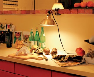 A close-up in the kitchen of the Ryall residence.
