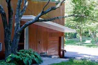 The garage, post-restoration. Photo courtesy of the Rockefeller Brothers Fund.