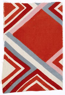 Tissu simultané no. 186, France, 1926. Block-printed cotton. Musée de l’Impression sur Étoffes, Mulhouse. © L & M SERVICES B.V. The Hague 20100623.