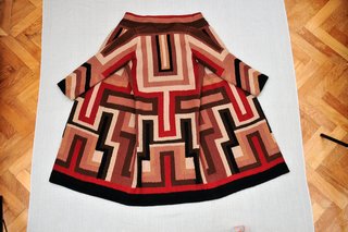 Coat made for Gloria Swanson, designed by Sonia Delaunay, France, 1923–24. Wool embroidery on wool. Private collection. © L & M SERVICES B.V. The Hague 20100623. Photo: © Wolfgang Woessner.