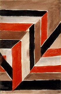 Abstract Diagonal Composition no. 1733, designed by Sonia Delaunay, France, 1925. Gouache on paper. Private collection. © L & M SERVICES B.V. The Hague 20100623. Photo: © private collection.<br><br>Don't miss a word of Dwell! Download our FREE app from iTunes, friend us on Facebook, or follow us on Twitter!