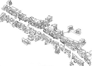 A hand-drawn map of London via @londonist.