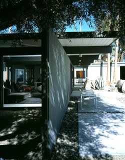 Wexler Family House, Palm Springs, 1955. Photo by Juergen Nogai, 2010. Next week, on Saturday February 26, in Palm Springs during Modernism Week, the Museum’s Architecture and Design Council will sponsor a series of lectures about the importance of post-war architecture and its innovations, a symposium on Wexler’s legacy, and tours of several Wexler houses. I will be participating in the symposium along with two other contemporary architects, Barton Meyers and Lance O’Donnel, who continue the legacy built by Wexler and Case Study architects such as Ellwood. Hope to see you there.<br><br>Don't miss a word of Dwell! Download our FREE app from iTunes, friend us on Facebook, or follow us on Twitter!