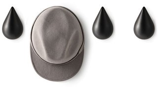 Name this Wall Hook - Photo 1 of 2 - What would you call this teardrop shaped wall hook?