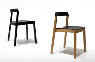Silenci comes in black, or natural ash or birch.