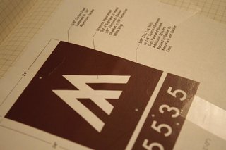 A colleague, Nick Sgambelluri and his company, League of Excellence, drew up a rendering of our address signage for the project. We went with Cor-Ten blackened steel for the material selection. The backer is a 3M reflective material that will be easily visible at night. This was the first of many examples of how this project would commission local creatives to contribute their art and craft to our project.