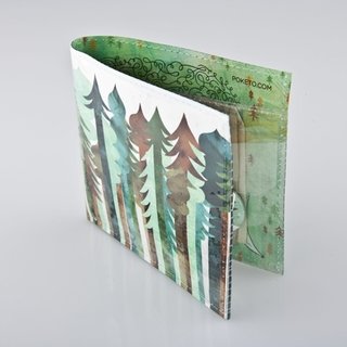 Poketo Artist Wallets - Photo 1 of 7 - From the new Spring Forward collection, Jolby's forest-themed wallet design.